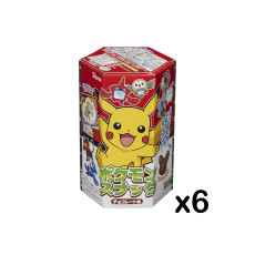 [N-0049-01] 포켓몬스낵 초콜릿맛 23g X 6개