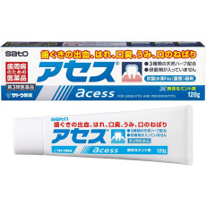 [N-0161-2] 치주염 아세스 120g 상쾌한 민트맛